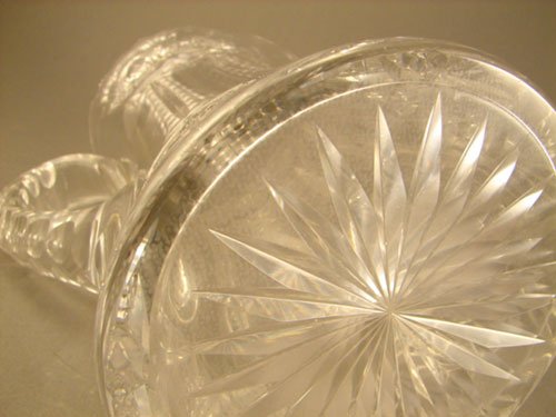 American Brilliant Period ABP Cut Glass Pitcher w - 6