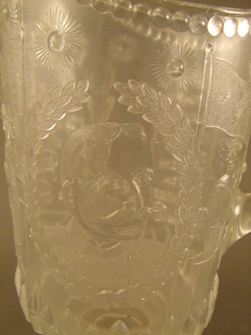 EAPG Early American Pattern Glass Gridley Pitcher - 4