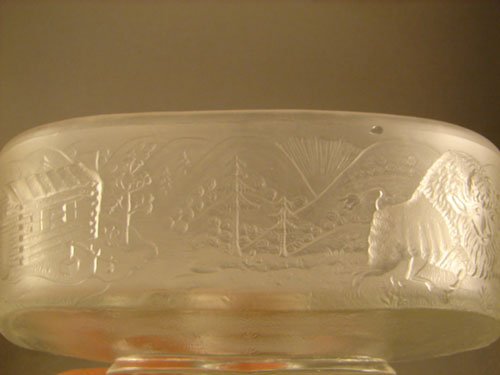 Westward Ho Gillinder & Sons EAPG Oval Compote. T - 5