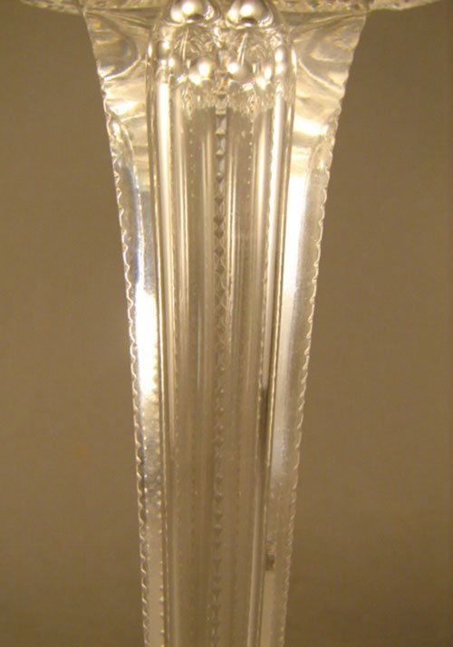 American Brilliant Period ABP Cut Glass Pedestal - 4