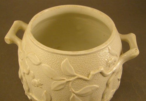 Minton Signed Porcelain Biscuit / Cracker Jar fea - 3