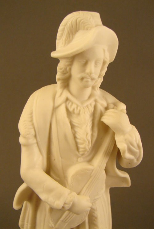 Antique Parian Figure of a Man wearing 17th Centu - 2