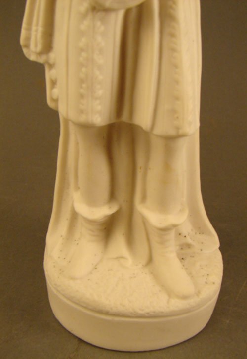 Antique Parian Figure of a Man wearing 17th Centu - 3
