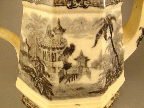 Davenport Antique Ironstone Cyprus Pattern Coffee - 3