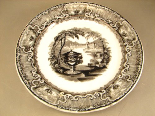 Antique Ironstone " Washington Vase "