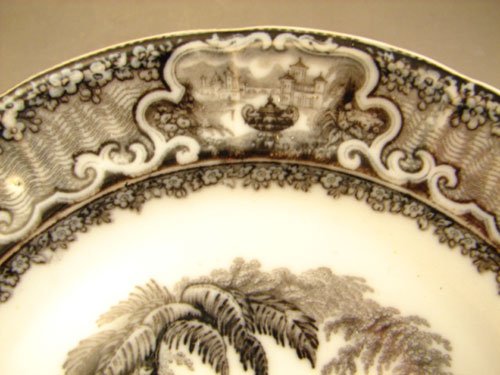 Antique Ironstone " Washington Vase " - 2