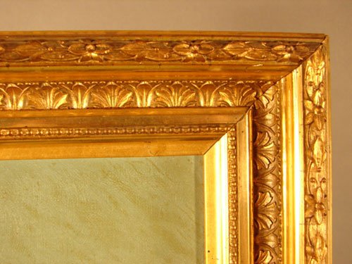 Antique American Oil Painting on Canvas. Landscap - 7