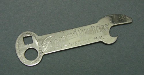 Ryan's Pure Beers Syracuse NY Antique Bottle Open - 2