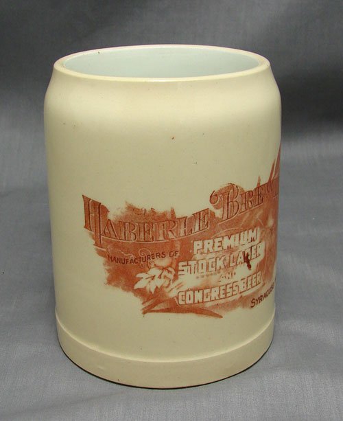 Haberle Brewing Co Syracuse NY Porcelain Mug. Ant