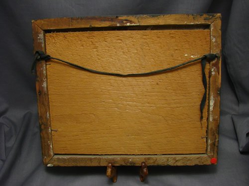 Ruth Reed Cummings Folk Art Oil Painting on Board - 6