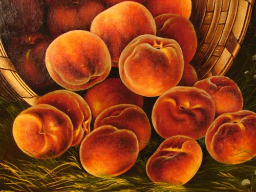 Antique Still Life Oil on Canvas Painting in the - 4