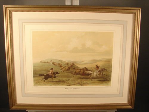 Catlin, North American Indian Series " Buffaloe H - 2