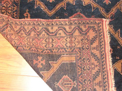 Antique Baluchi Oriental Estate Carpet / Rug. App - 4