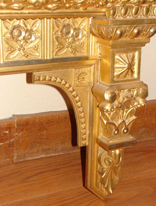 Antique Gilt Valence, Architectural Window valenc - 8