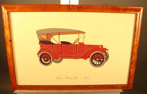 Vintage Fine Quality Automobile Print titled " Do - 2