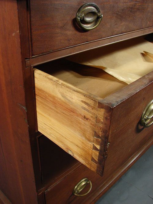 18th c. American Chippendale Chest - 3