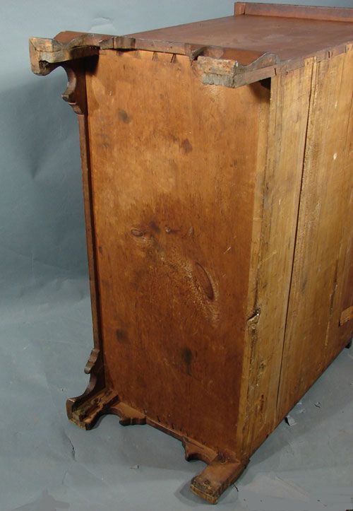 18th c. American Chippendale Chest - 6