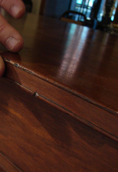 18th c. American Chippendale Chest - 8