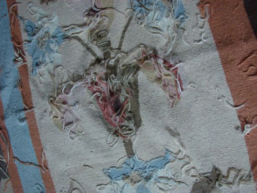 Aubusson Handmade Carpet. Fine Tapestry Type Flat - 7