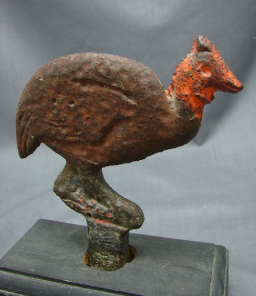 American Antique Folk Art Shooting Gallery Target - 3
