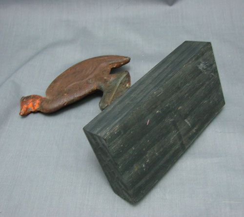 American Antique Folk Art Shooting Gallery Target - 4