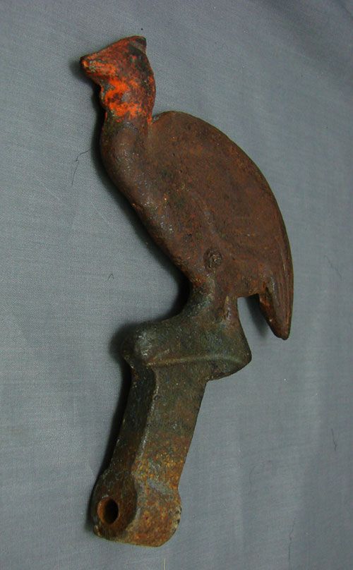 American Antique Folk Art Shooting Gallery Target - 6
