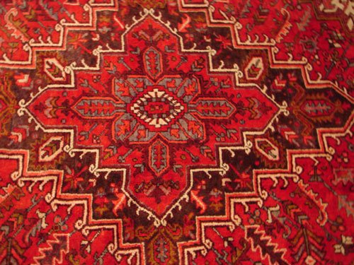 Oriental Persian Carpet. Approximately 10'11" x 7 - 2