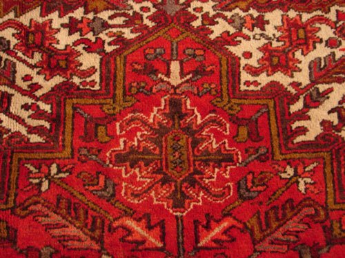 Oriental Persian Carpet. Approximately 10'11" x 7 - 4