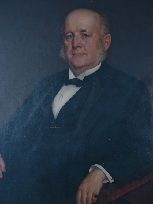 ANTIQUE OIL PAINTING PORTRAIT Signed M B RAY - 3