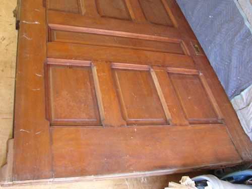 Pair of Victorian Walnut Pocket Doors - 2