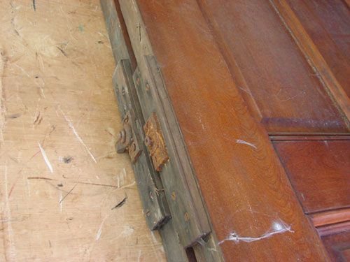 Pair of Victorian Walnut Pocket Doors - 4