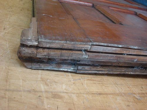 Pair of Victorian Walnut Pocket Doors - 6