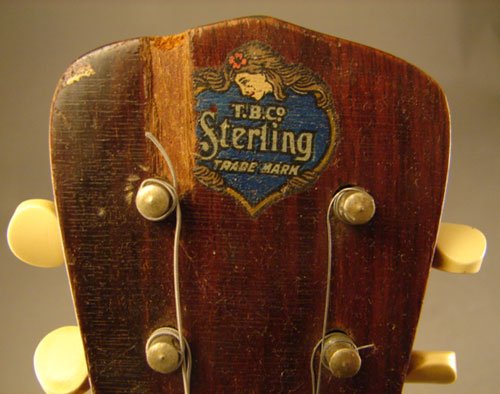 T.B. & Co Sterling Barrel Back Mandolin. Slight c - 3