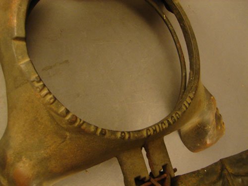 Antique Mechanical Turtle Form Cuspidor. Missing  - 5