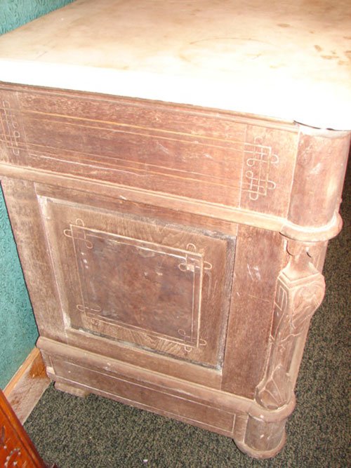 Victorian Renaissance Revival Walnut Sideboard wi - 4