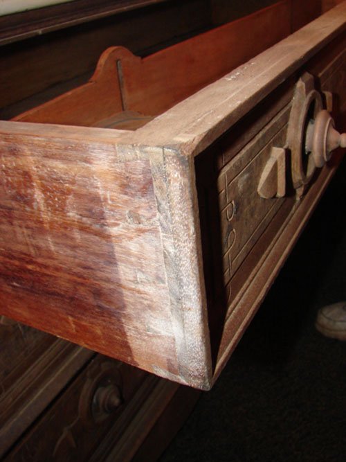 Victorian Renaissance Revival Walnut Sideboard wi - 5