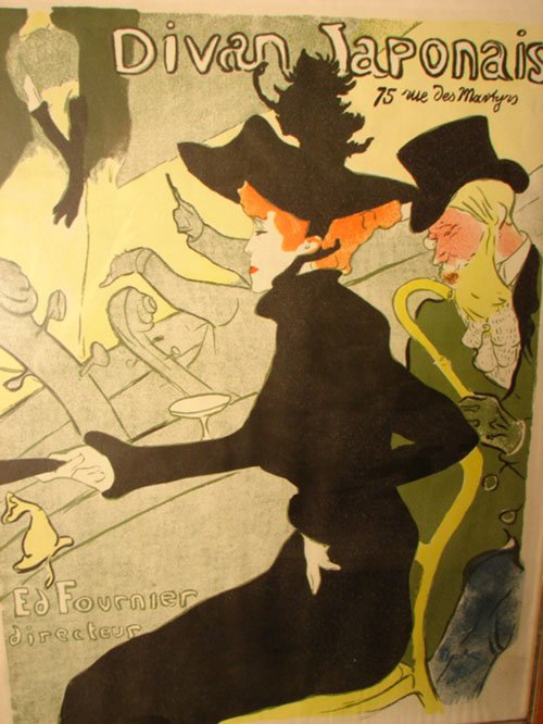 Toulouse Lautrec Vintage Reproduction Print. Anti