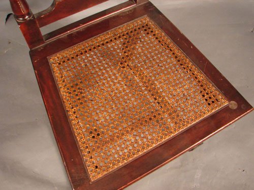 Sligh Signed William & Mary style Walnut Side Cha - 3