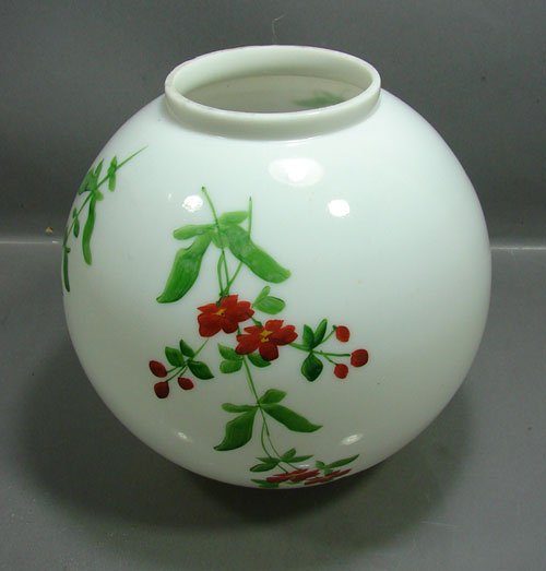 Antique Gone with the Wind Shade, Ball type GWW w - 3