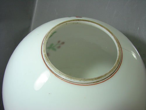 Antique Gone with the Wind Shade, Ball type GWW w - 4