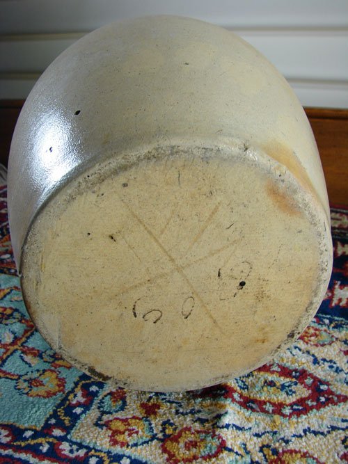 Antique Stoneware Jug. N. Clark, Rochester. Tight ha - 5