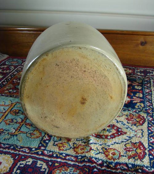 J. Fisher Lyons 1 Gallon Antique Stoneware Jug. Meas - 5