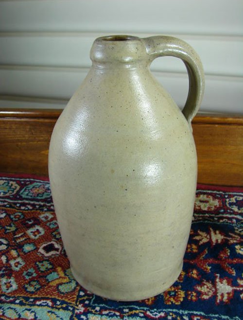 Antique Stoneware Jug. approximately 1/2 gallon. 9 - 2