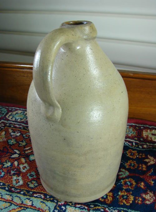 Antique Stoneware Jug. approximately 1/2 gallon. 9 - 3