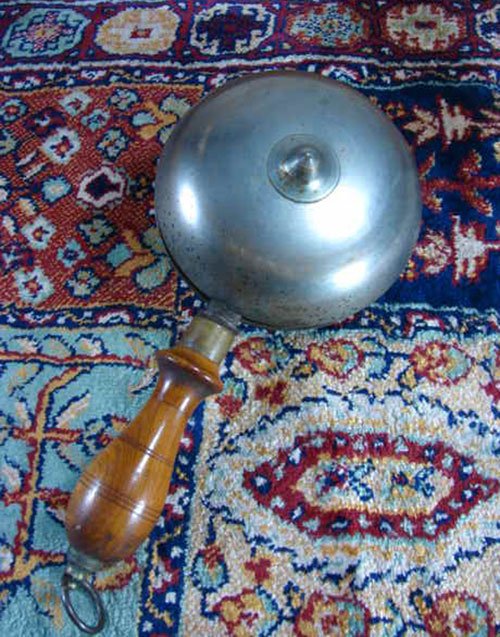 Antique Trolley / Train Master's Bell. double bell  - 2