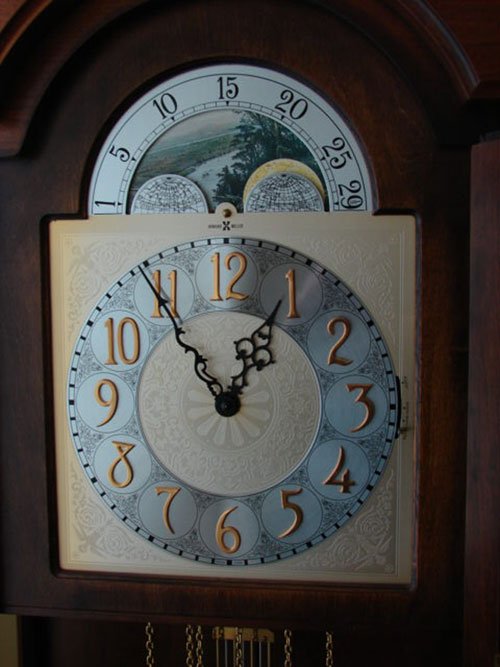 Howard Miller Grandfather's Clock, Colonial style, - 4