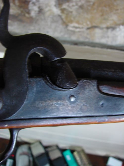 Retland Signed Antique Percussion Rifle. Wood refin - 3