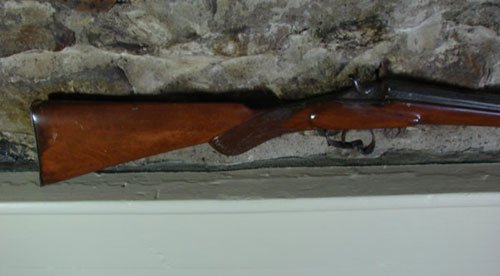 Antique Rifle with octagon barrel. Maker unknown. P - 2