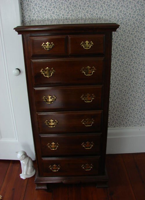 Kincaid Chippendale style Cherry Lingerie Chest. S