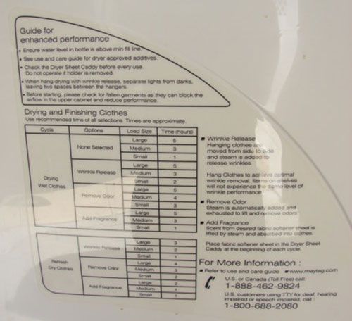 Maytag Neptune DC Drying Cabinet / Dryer - 6